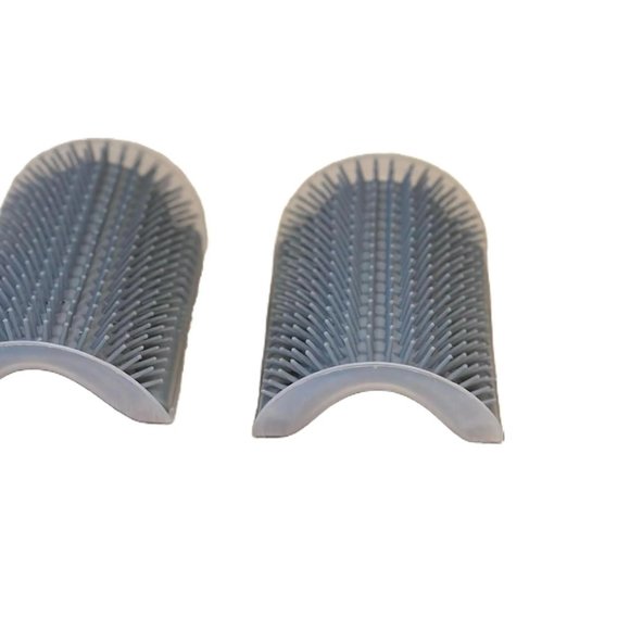 Cat Grooming Brush Set (3 Pieces) 1 Slicker Cat Brush 2 Cat Wall Corner Combs - Picture 6 of 8